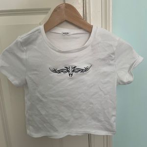Garage White Babytee